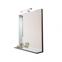 Oglinda cu polita Kolpasan, pentru mobilier Lana 65 cm, lemn deschis